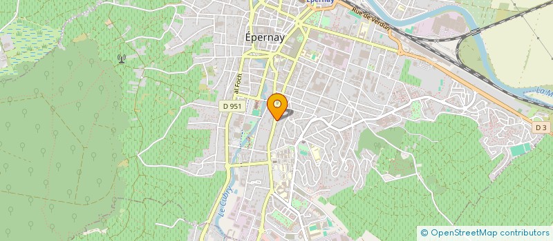 localisation de l'entreprise MONSIEUR LUDOVIC FORGET  EPERNAY