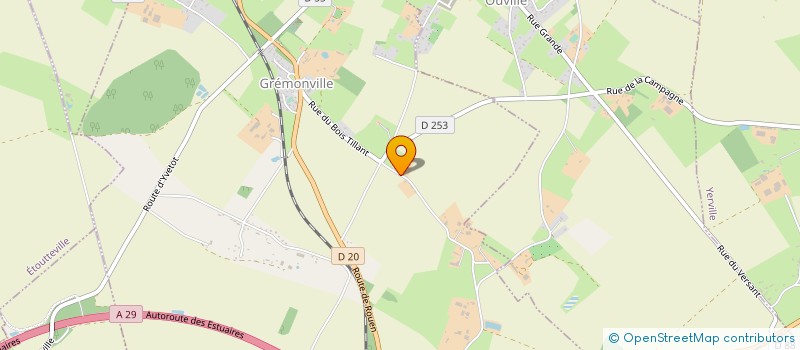 localisation de l'entreprise MONSIEUR LUDOVIC FOUCOURT  GREMONVILLE