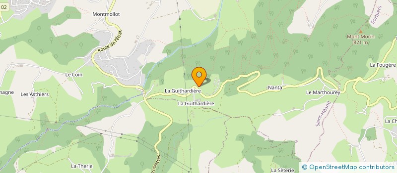 localisation de l'entreprise MONSIEUR LUDOVIC FOURNEL  SAINT-HEAND