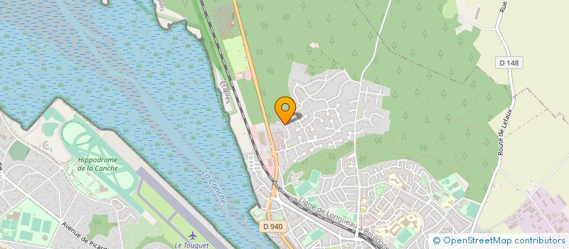 localisation de l'entreprise MONSIEUR LUDOVIC FOURNIER  BENODET