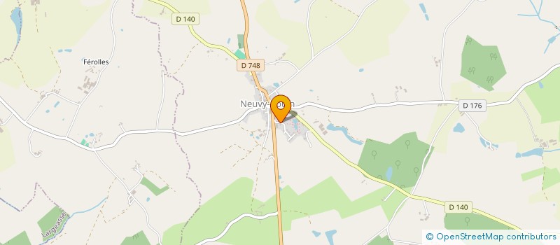 localisation de l'entreprise MONSIEUR LUDOVIC FRADIN  NEUVY-BOUIN