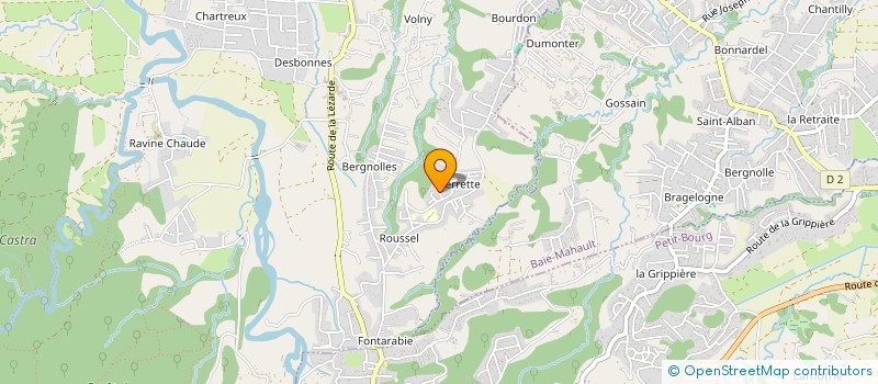 localisation de l'entreprise MONSIEUR LUDOVIC FRANCILLETTE  LAMENTIN