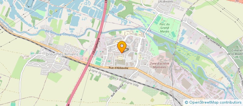 localisation de l'entreprise MONSIEUR LUDOVIC FRANCOIS  AMIENS