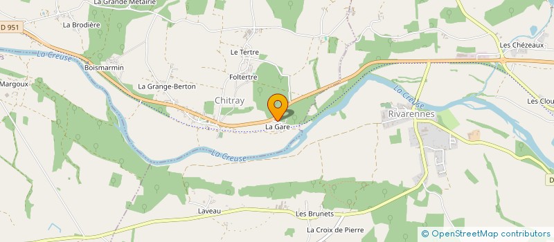localisation de l'entreprise MONSIEUR LUDOVIC FRANQUET à CHITRAY
