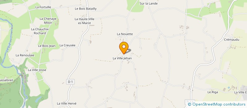 localisation de l'entreprise MONSIEUR LUDOVIC FRAVAL à LE MENE