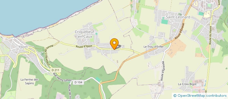 localisation de l'entreprise MONSIEUR LUDOVIC FRIBOULET à FECAMP