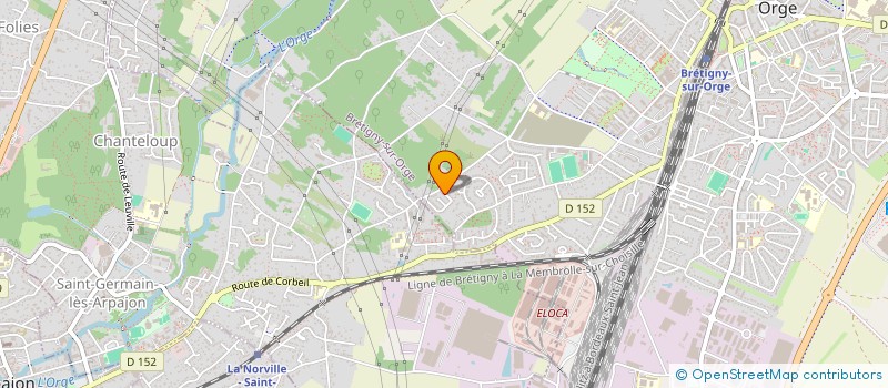 localisation de l'entreprise MONSIEUR LUDOVIC FRIEZA à BRETIGNY-SUR-ORGE