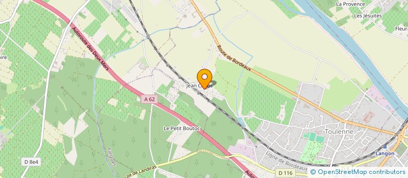 localisation de l'entreprise MONSIEUR LUDOVIC FROMENT  TOULENNE