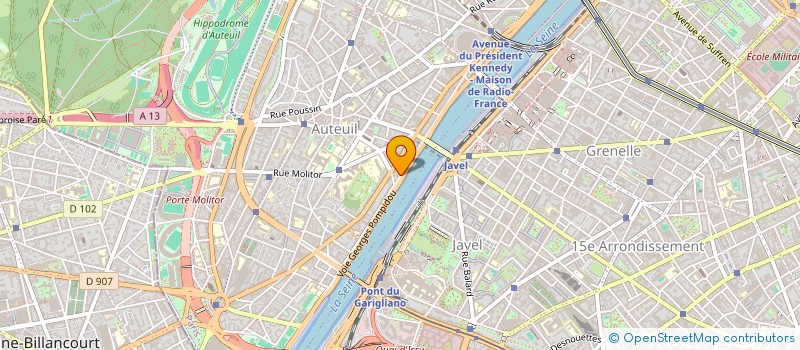 localisation de l'entreprise MONSIEUR LUDOVIC GAILLARD  PARIS