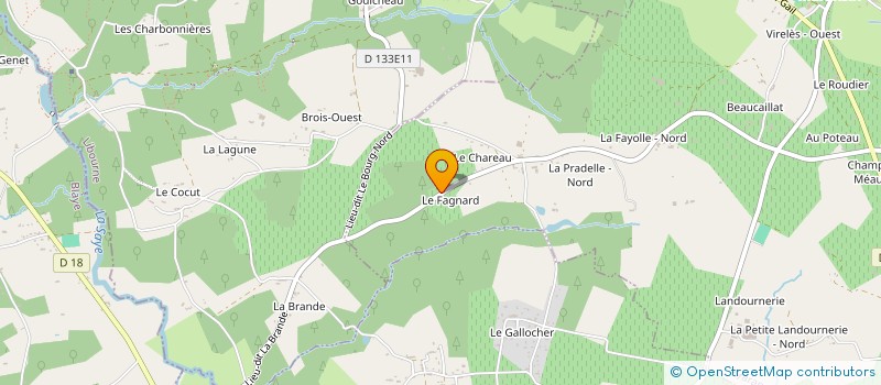 localisation de l'entreprise MONSIEUR LUDOVIC GARCEAU  MARANSIN