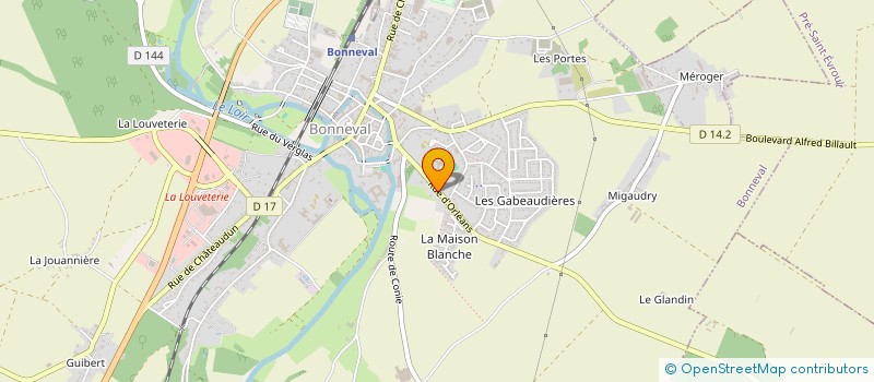 localisation de l'entreprise MONSIEUR LUDOVIC GARCIA à SANCHEVILLE