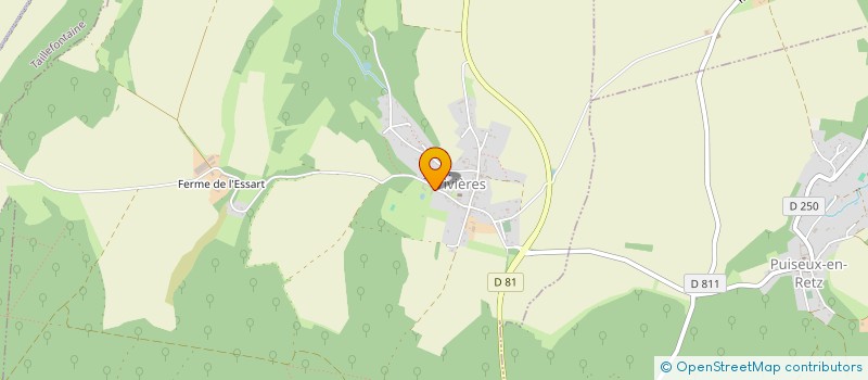 localisation de l'entreprise MONSIEUR LUDOVIC GARNIER  VIVIERES