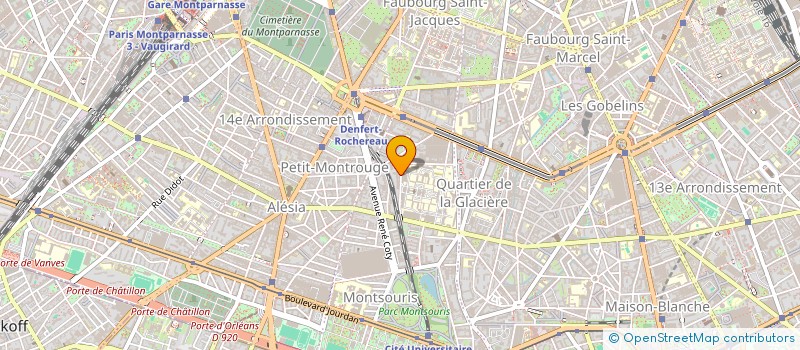 localisation de l'entreprise MONSIEUR LUDOVIC GARONNE  PARIS