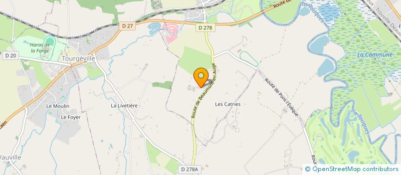 localisation de l'entreprise MONSIEUR LUDOVIC GAUDIC  CANAPVILLE