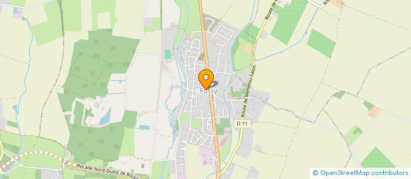 localisation de l'entreprise MONSIEUR LUDOVIC GAURIAT  FUSSY