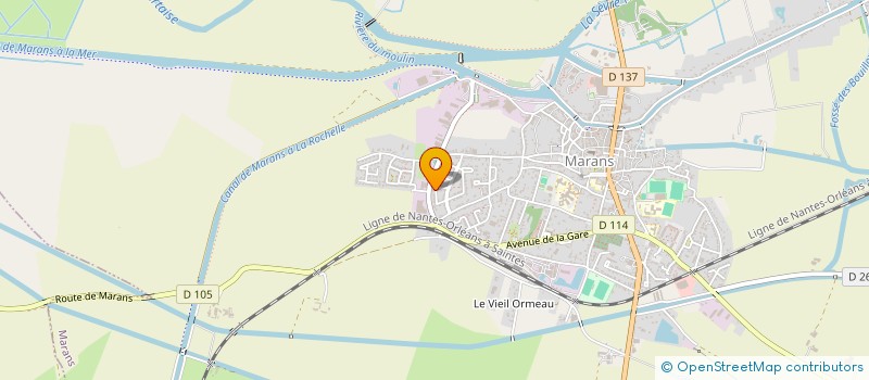 localisation de l'entreprise MONSIEUR LUDOVIC GAUTRONNEAU  MARANS