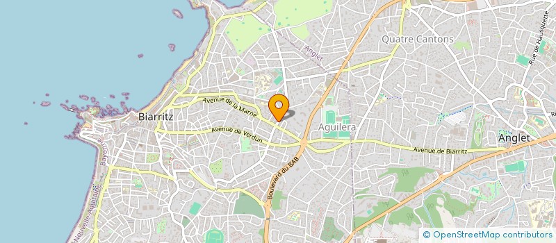 localisation de l'entreprise MONSIEUR LUDOVIC GEORGEAULT à BIARRITZ