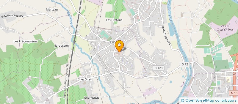 localisation de l'entreprise MONSIEUR LUDOVIC GERBOU à LINARS