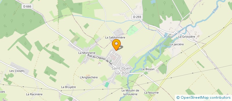 localisation de l'entreprise MONSIEUR LUDOVIC GESLIN à SAINT-OUEN-SUR-ITON