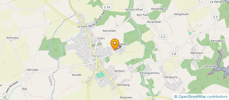 localisation de l'entreprise MONSIEUR LUDOVIC GHARSALLAH  NEVEZ