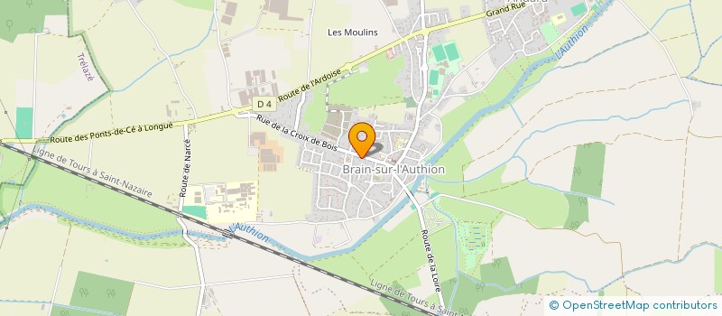 localisation de l'entreprise MONSIEUR LUDOVIC GILLARDIN  LOIRE-AUTHION