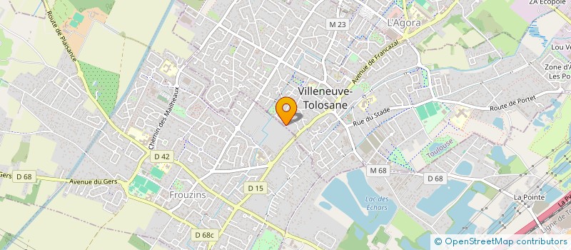 localisation de l'entreprise MONSIEUR LUDOVIC GIMENEZ à VILLENEUVE-TOLOSANE