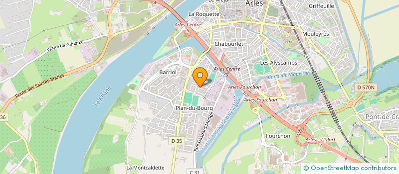 localisation de l'entreprise MONSIEUR LUDOVIC GIRARD à ARLES