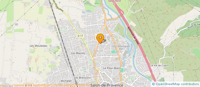 localisation de l'entreprise MONSIEUR LUDOVIC GIROT  SALON-DE-PROVENCE