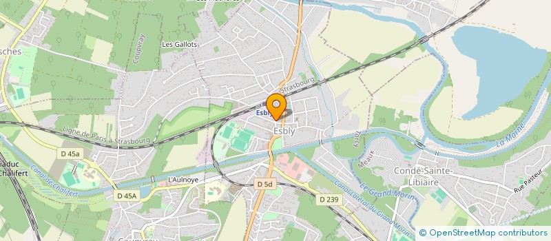 localisation de l'entreprise MONSIEUR LUDOVIC GOMA  ESBLY