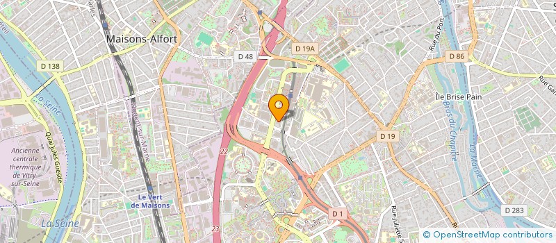 localisation de l'entreprise MONSIEUR LUDOVIC GOUGELIN  CRETEIL