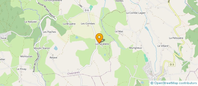 localisation de l'entreprise MONSIEUR LUDOVIC GRAYEL à CHEVRIERES