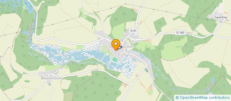 localisation de l'entreprise MONSIEUR LUDOVIC GREBOVAL  DAVENESCOURT