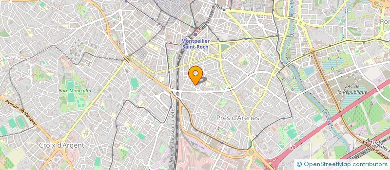 localisation de l'entreprise MONSIEUR LUDOVIC GRENOUILLEAU à MONTPELLIER