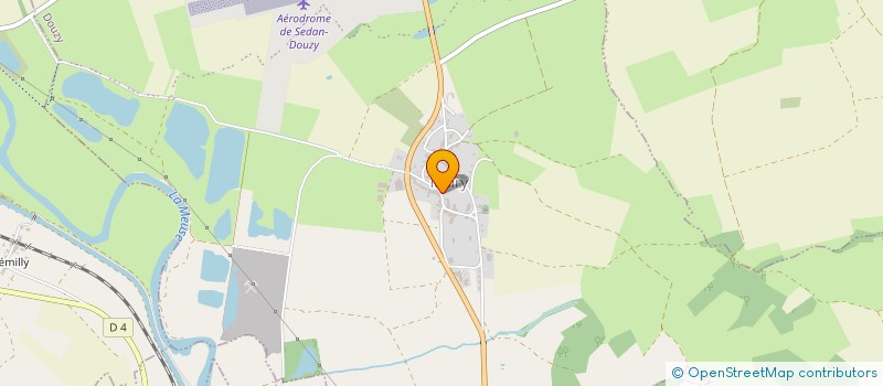 localisation de l'entreprise MONSIEUR LUDOVIC GRIDAINE  DOUZY