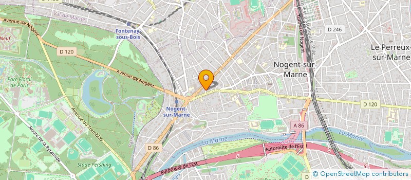localisation de l'entreprise MONSIEUR LUDOVIC GRIECO à NOGENT-SUR-MARNE