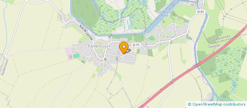 localisation de l'entreprise MONSIEUR LUDOVIC GRUEZ  ESTRUN