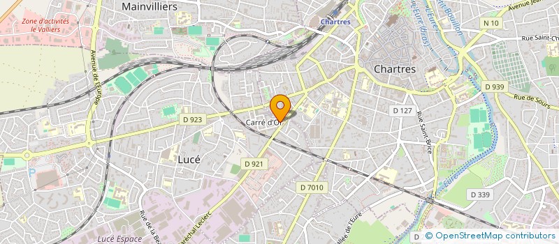 localisation de l'entreprise MONSIEUR LUDOVIC GUEGAN à LUCE