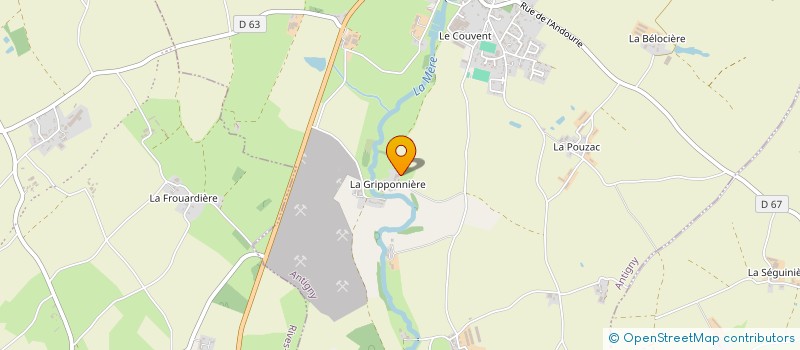 localisation de l'entreprise MONSIEUR LUDOVIC GUENEE  CHEFFOIS