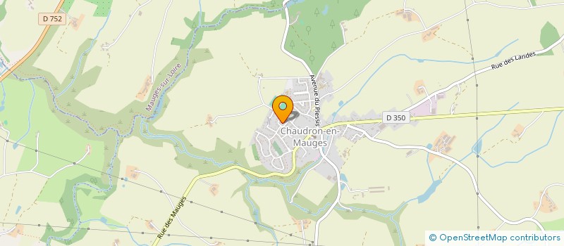 localisation de l'entreprise MONSIEUR LUDOVIC GUERIN  MAUGES-SUR-LOIRE