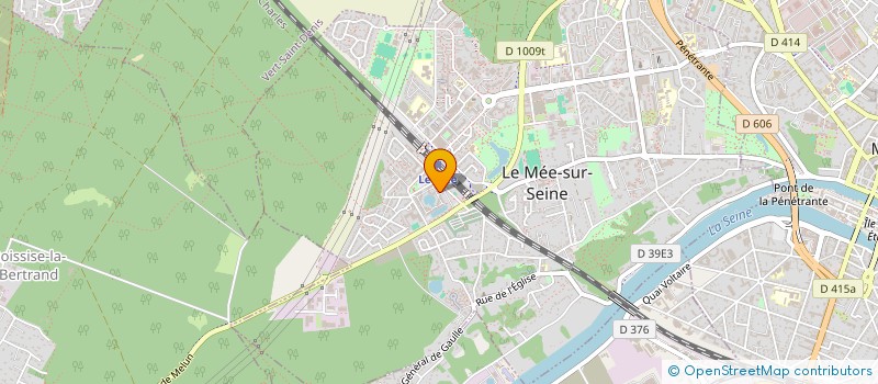 localisation de l'entreprise MONSIEUR LUDOVIC GUILBAUD  LE MEE-SUR-SEINE