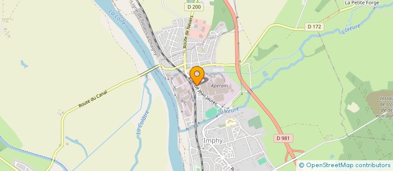 localisation de l'entreprise MONSIEUR LUDOVIC GUILLOT  IMPHY