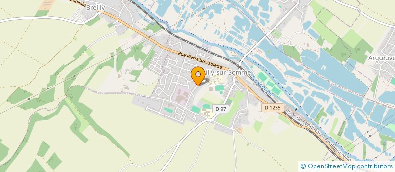 localisation de l'entreprise MONSIEUR LUDOVIC GUILLOUARD à CHAUNY