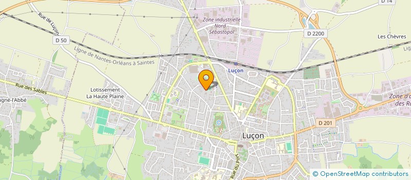 localisation de l'entreprise MONSIEUR LUDOVIC GUIOT  LUCON