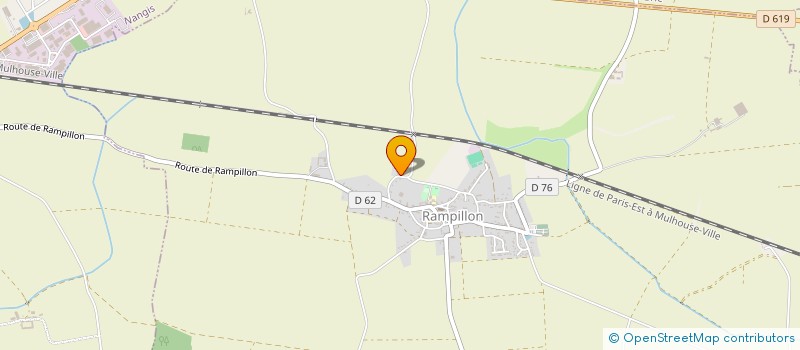 localisation de l'entreprise MONSIEUR LUDOVIC GUIRAUD  RAMPILLON