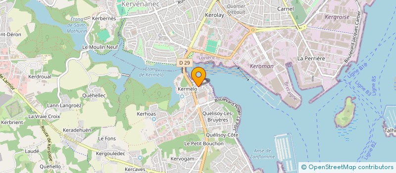 localisation de l'entreprise MONSIEUR LUDOVIC GUTTADAURO  LARMOR-PLAGE