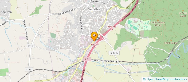 localisation de l'entreprise MONSIEUR LUDOVIC GUYON DE CHEMILLY  VENELLES