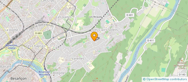 localisation de l'entreprise MONSIEUR LUDOVIC HADJERAS à BESANCON