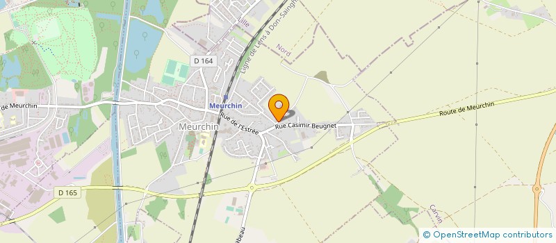 localisation de l'entreprise MONSIEUR LUDOVIC HALBOT  MEURCHIN