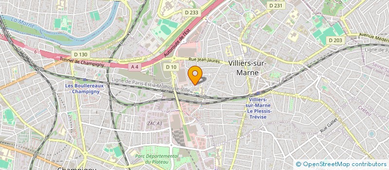 localisation de l'entreprise MONSIEUR LUDOVIC HALE à VILLIERS-SUR-MARNE
