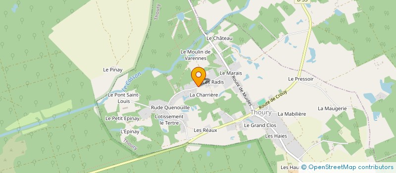 localisation de l'entreprise MONSIEUR LUDOVIC HALLOT  TORCY-LE-PETIT